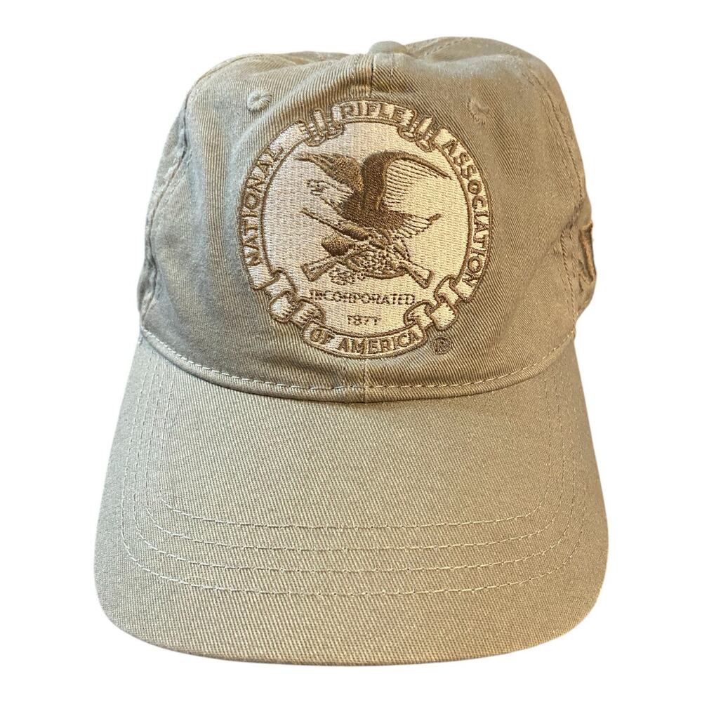 NRA Crest Hat -‎ Tan One Size